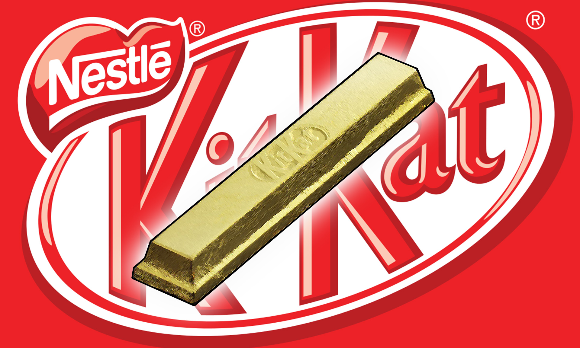 Nestle Japan verkauft essbaren Gold-KitKat Schokoriegel