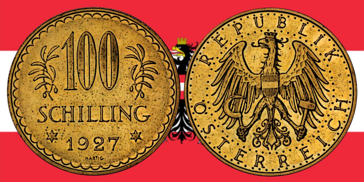 Die 100 Schilling Goldmünze 1926 — 1934