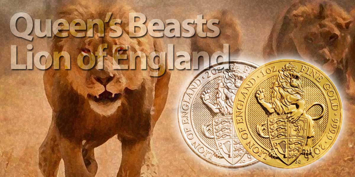 Queen’s Beasts — Die neue Münzserie Queen’s Beasts der Royal Mint