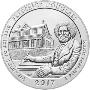 2017 ATB Quarter Silber Frederick Douglass 5 oz