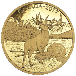 majestic elk goldmuenze canada 2017 350 dollar