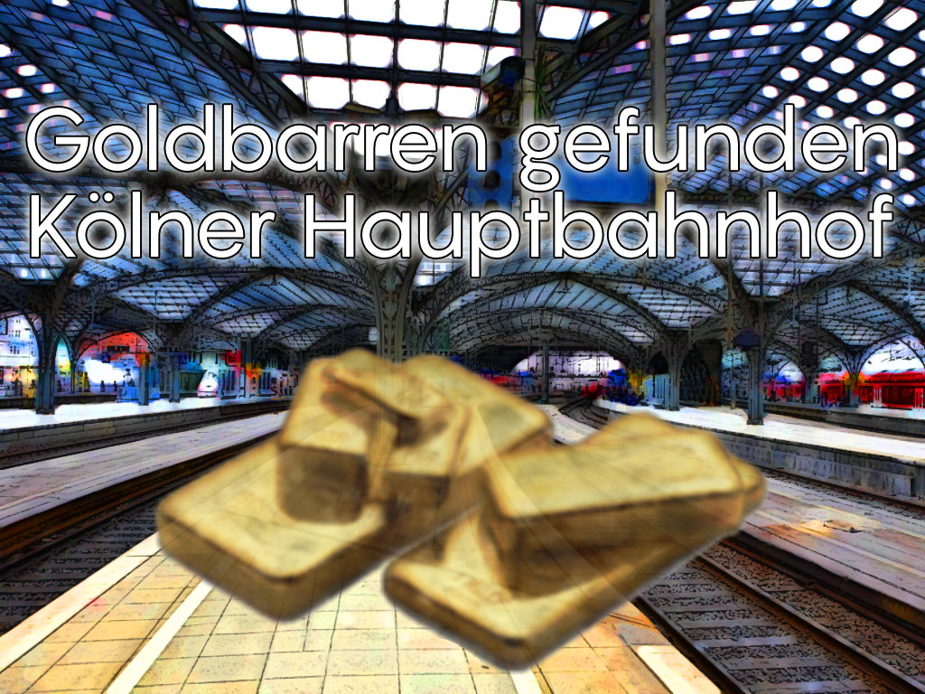 Wem gehören die Goldbarren aus dem Kölner Bahnhof: 82 Barren Gold für über 320.000 Euro?