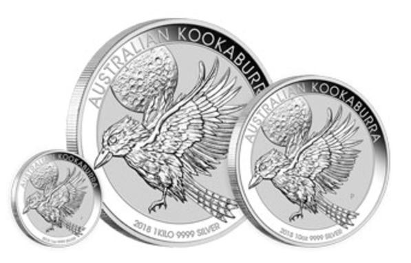 Kookaburra 2018 Silbermünze aus Australien auf dem Markt
