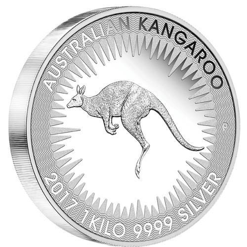 Känguru Silber jetzt auch als 1kg Münze — Perth Mint 2017