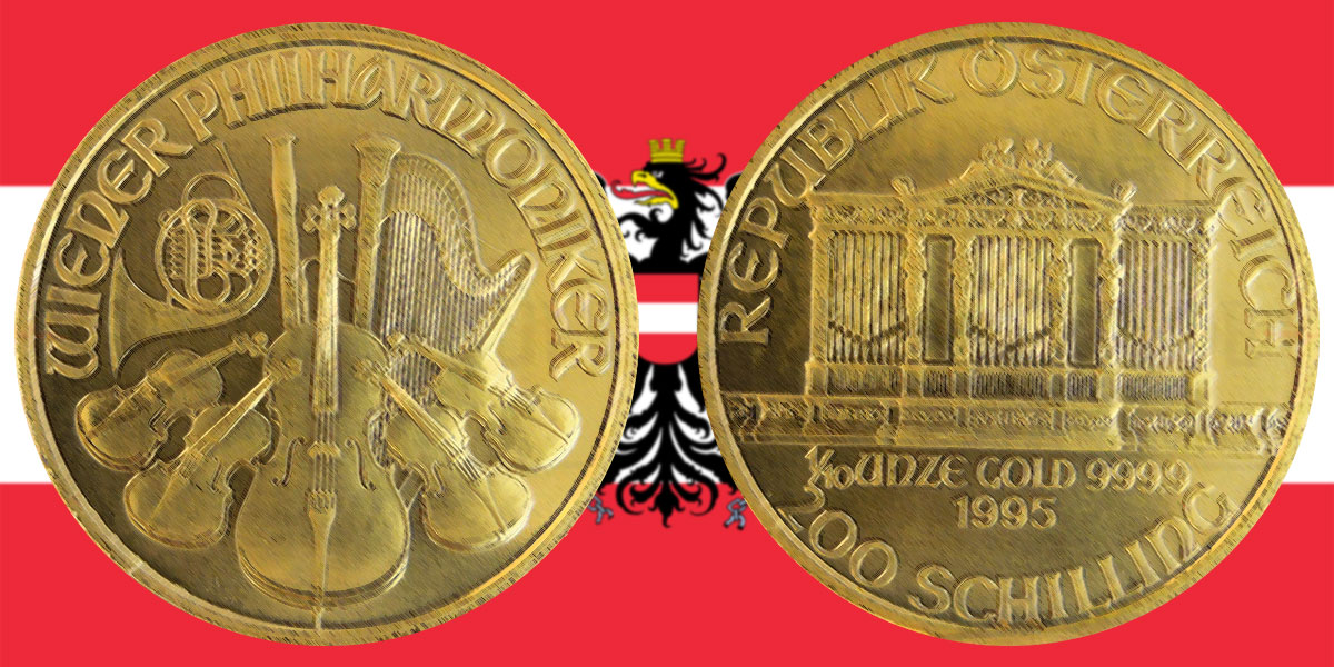 200 Schilling Gold Wiener Philharmoniker