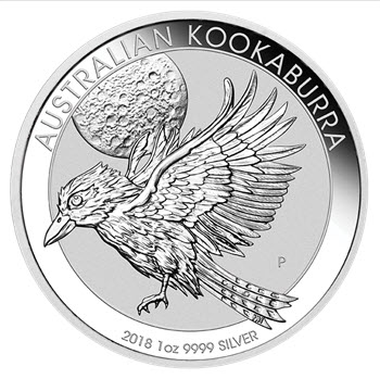 kookaburra 2018 1oz silver muenze