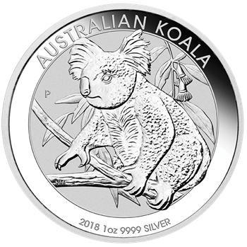 Perth Mint gibt Koala Silbermünzen 2018 frei