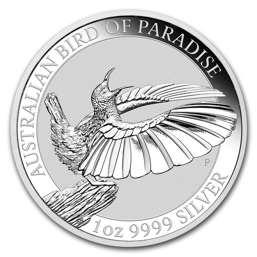 Perth Mint gibt Paradiesvogel in Gold und Silber heraus — Bird of Paradise