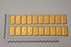 Goldbarren Castasegna Polizei Zoll Schweiz