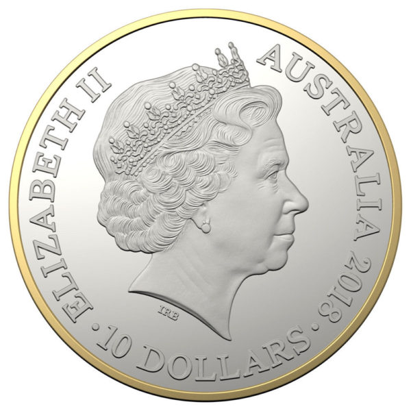 australien 5oz känguru silbermünze 2018