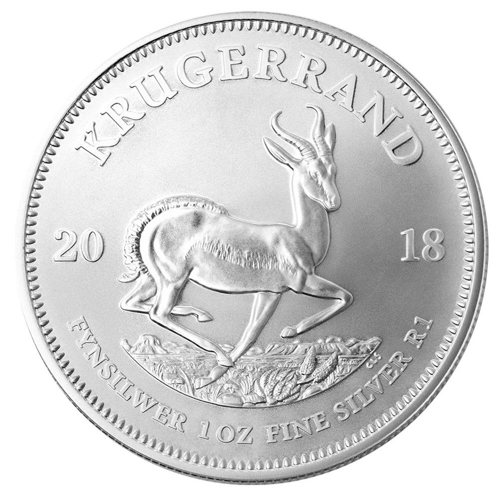 Krügerrand ab 2018 auch in Silber – als Anlagemünze 1oz