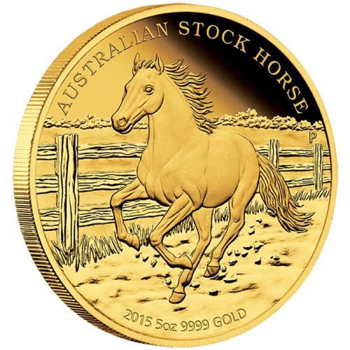 5 oz Goldmünze Stockhorse 2015 auf der Münzenmesse in Stuttgart gestohlen