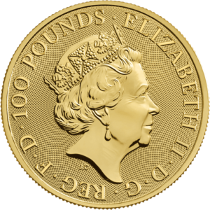 Queen Royal Arms Goldmünze 2019 Großbritannien