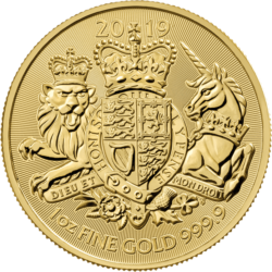 Royal Arms 2019 Goldmünze UK