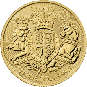 Royal Arms 2019 Goldmünze UK