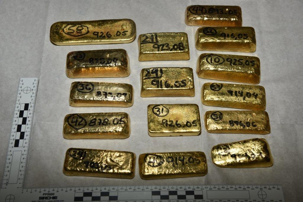 104 Kilo Gold am Londoner Flughafen beschlagnahmt