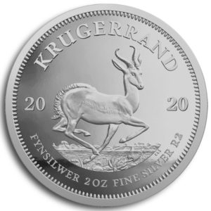 Krügerrand 2 oz Silber 2020