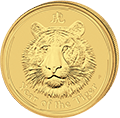 Lunar Tiger Goldmünzen kaufen