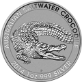 Australian Saltwater Crocodile Silbermünzen kaufen