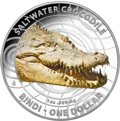 Saltwater Crocodile Serie Silbermünzen kaufen