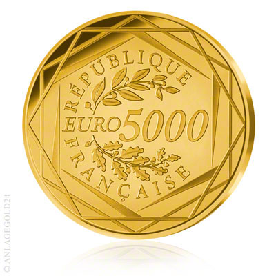 Goldmünze zum Nennwert