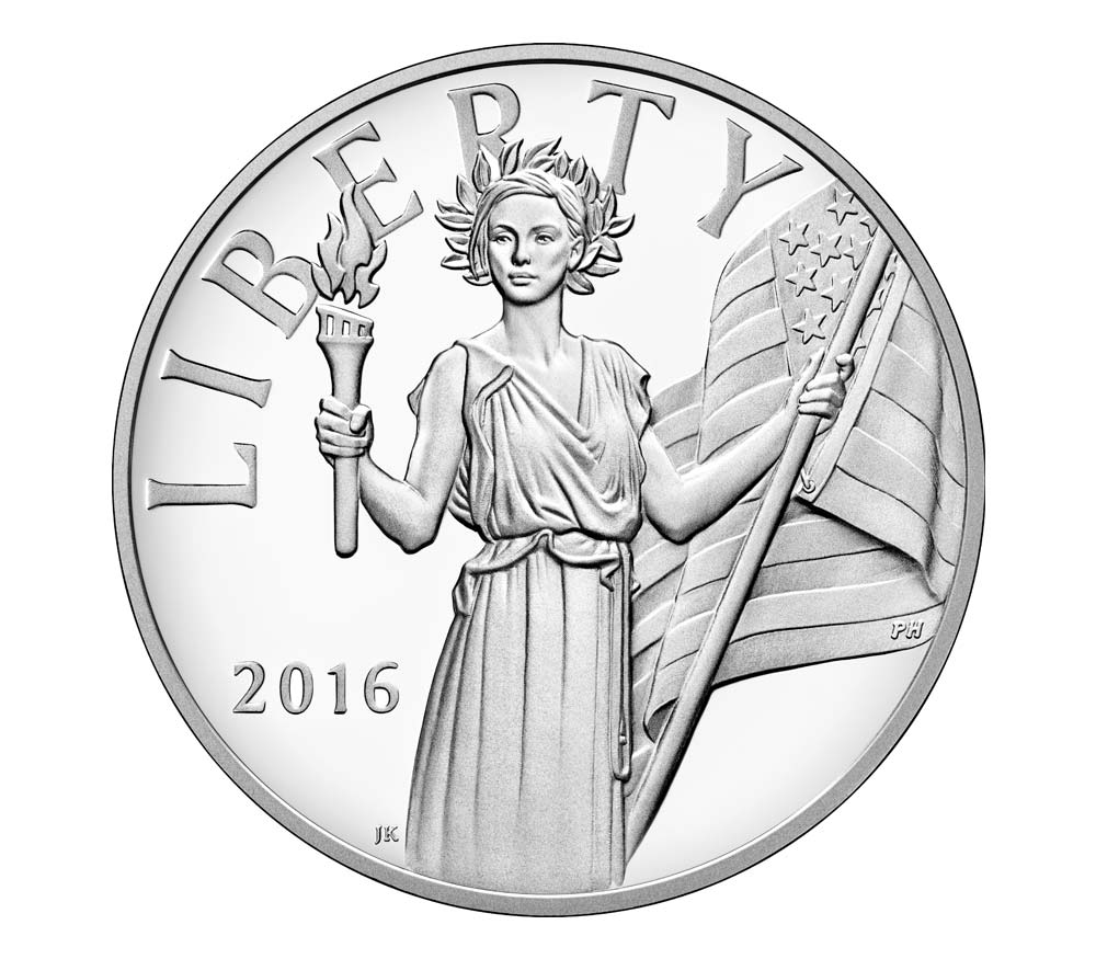 2016 American Liberty Silber Vorderseite