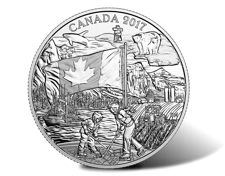 Spirit of Canada $3 Silbermünze 2017