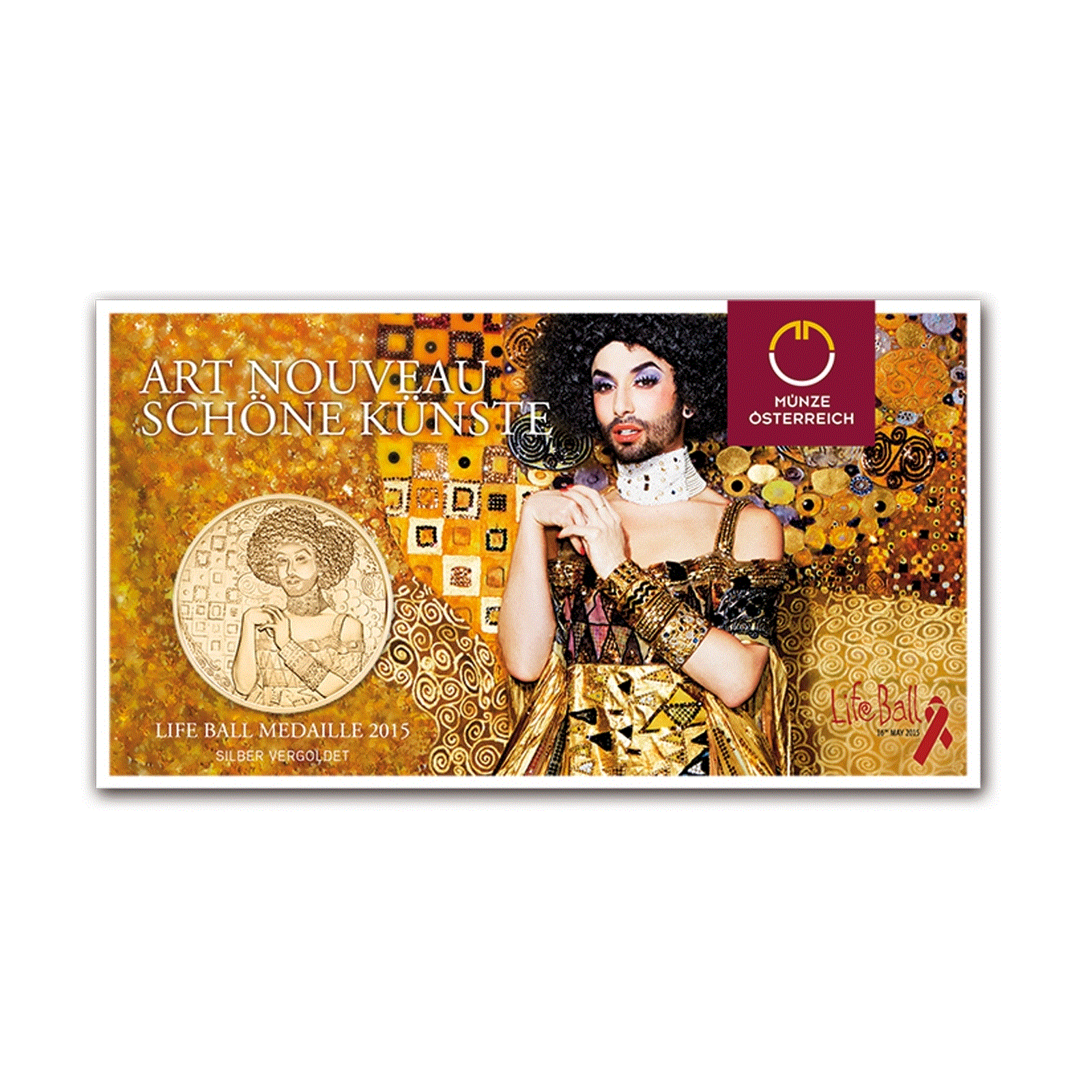 Conchita Wurst a la Klimt