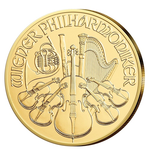 Wiener Philharmoniker Goldmünze
