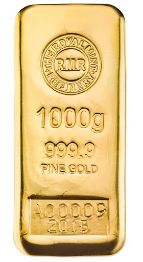 Royal Mint Goldbarren 1kg